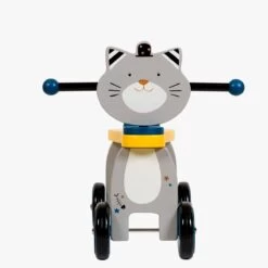 Moulin Roty Porteur Bois Chat -Boutique bébé 666741 4 gris 2