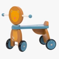 Moulin Roty Porteur Lion -Boutique bébé 669747 3 gris