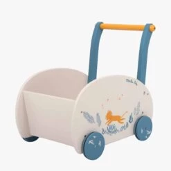 Moulin Roty Chariot De Marche Lion -Boutique bébé 669748 3 gris