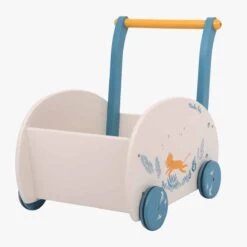 Moulin Roty Chariot De Marche Lion -Boutique bébé 669748 7 gris