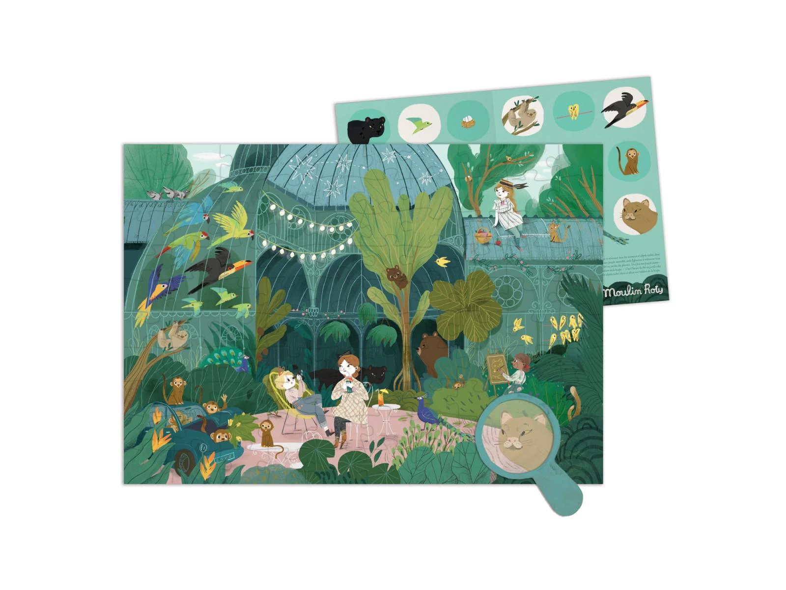 Moulin Roty 642440 - Puzzle Au Jardin Des Plantes (100 Pièces) Les Parisiennes 4 Moulin Roty 642440 - Puzzle Au Jardin Des Plantes (100 Pièces) Les Parisiennes – Image 2