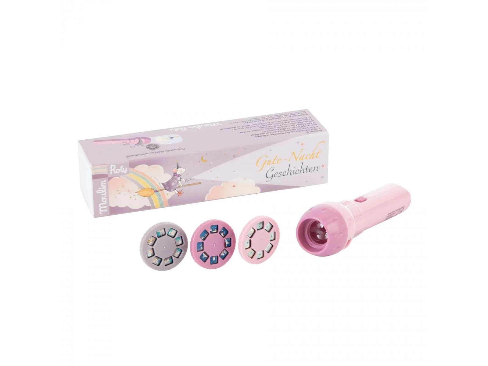 Moulin Roty 664360 - Lampe à Histoires Rose Il était Une Fois (emb/10) 3 Moulin Roty 664360 - Lampe à Histoires Rose Il était Une Fois (emb/10)