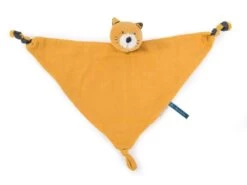 Moulin Roty 666025 - Doudou Lange Chat Moutarde Lulu Les Moustaches