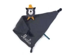 Moulin Roty 666027 - Doudou Lange Chat Gris Foncé Alphonse Les Moustaches -Boutique bébé moulin roty 666027 doudou lange chat gris fonce alphonse les moustaches moulin roty 900 1
