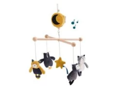 Moulin Roty 666056 - Mobile Musical Croisillon Les Moustaches