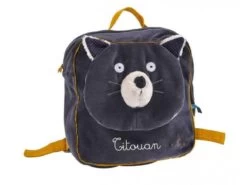 Moulin Roty 666070 - Sac à Dos Chat Gris Alphonse Les Moustaches -Boutique bébé moulin roty 666070 sacs a dos 800 2
