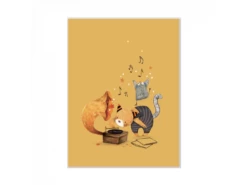 Moulin Roty 666140 - Set De 3 Affiches Les Moustaches -Boutique bébé moulin roty 666140 2