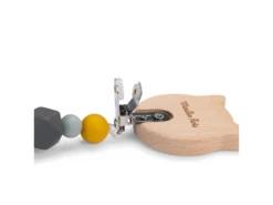 Moulin Roty 666156 - Attache-tétine Bois Et Silicone Chat Les Moustaches -Boutique bébé moulin roty 666156 attache tetine bois et silicone chat les moustaches 1600 4