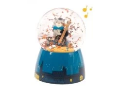 Moulin Roty 666241 - Boule à Neige Musicale Les Moustaches