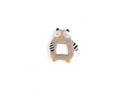 Moulin Roty 666374 - Anneau De Dentition Caoutchouc Hibou Les Moustaches (emb/3)