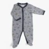 Moulin Roty 666803 - Pyjama 12m Jersey Gris Chiné Allover Chats Les Moustaches -Boutique bébé moulin roty 666803 pyjama 12m jersey gris chine allover chats les moustaches 1400
