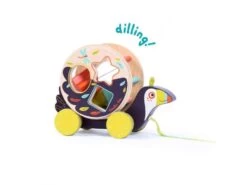 Moulin Roty 668365 - Toucan Boîte à Formes à Tirer Dans La Jungle