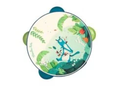 Moulin Roty 668407 - Tambourin Bleu Dans La Jungle (emb/6)