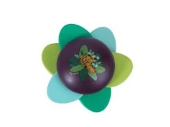 Moulin Roty 668417 - Hochet Bois Feuilles Et Grelot Dans La Jungle (emb/9)