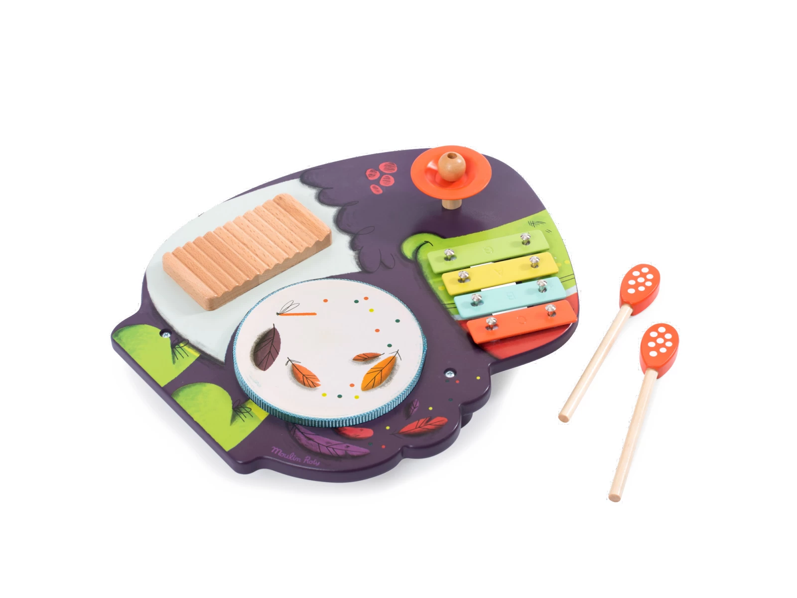 Moulin Roty 668424 - Toucan Multi-activités Musicales Dans La Jungle 4 Moulin Roty 668424 - Toucan Multi-activités Musicales Dans La Jungle – Image 2