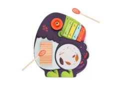 Moulin Roty 668424 - Toucan Multi-activités Musicales Dans La Jungle