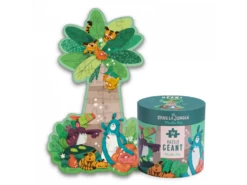 Moulin Roty 668440 - Puzzle Géant Palmier (36 Pièces) Dans La Jungle