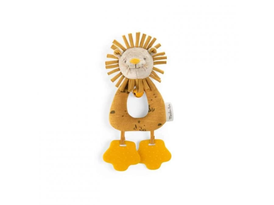 Moulin Roty 669003 - Anneau-hochet Lion Sous Mon Baobab 3 Moulin Roty 669003 - Anneau-hochet Lion Sous Mon Baobab