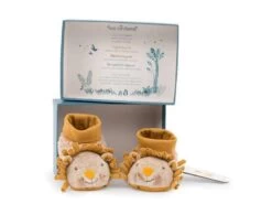 Moulin Roty 669010 - Chaussons Lion Sous Mon Baobab