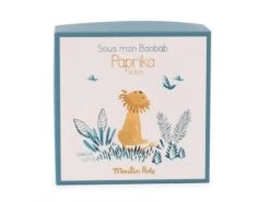 Moulin Roty 669015 - Doudou Attache-tétine Lion Sous Mon Baobab -Boutique bébé moulin roty 669015 doudou attache tetine lion sous mon baobab baobab 900 5