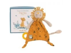 Moulin Roty 669015 - Doudou Attache-tétine Lion Sous Mon Baobab -Boutique bébé moulin roty 669015 doudou attache tetine lion sous mon baobab baobab 900 7