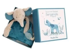 Moulin Roty 669016 - Doudou Attache-tétine éléphant Sous Mon Baobab -Boutique bébé moulin roty 669016 doudous attache tetines 800 2