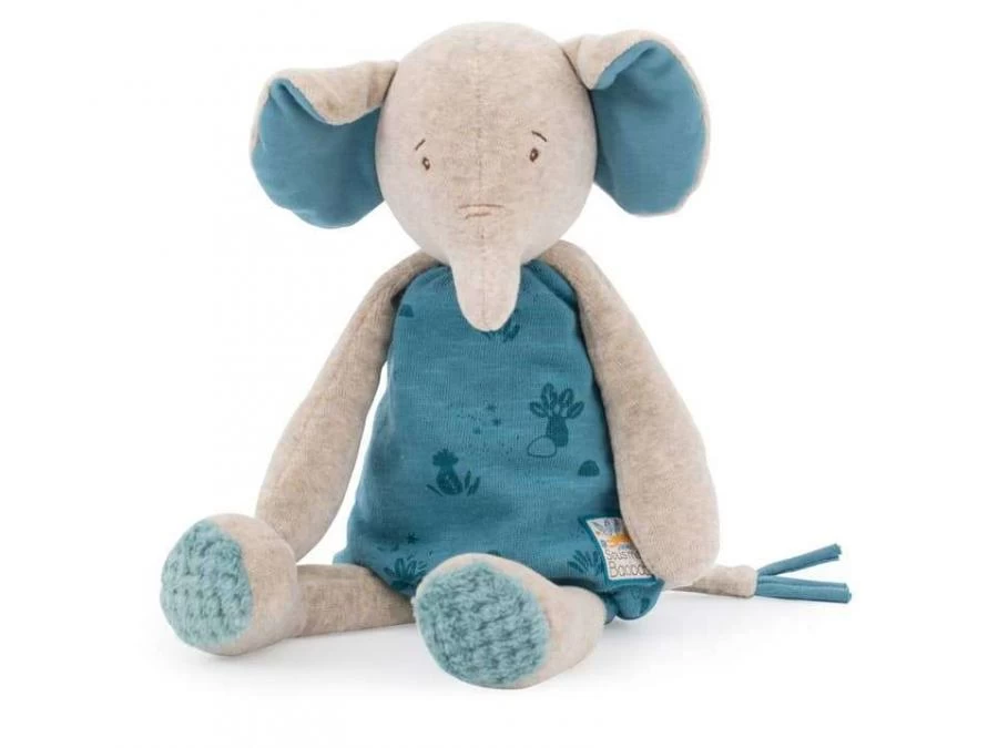 Moulin Roty 669021 - Poupée éléphant Bergamote Sous Mon Baobab