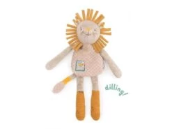 Moulin Roty 669023 - Doudou-hochet Lion Sous Mon Baobab