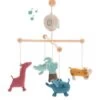 Moulin Roty 669056 - Mobile Musical Croisillon Sous Mon Baobab