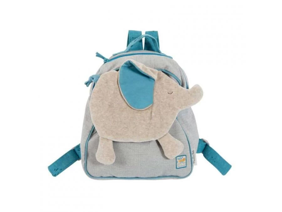 Moulin Roty 669072 - Nouveau Sac à Dos éléphant Sous Mon Baobab 3 Moulin Roty 669072 - Nouveau Sac à Dos éléphant Sous Mon Baobab
