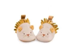 Moulin Roty 669754 - Chaussons Cuir Lion Beige Sous Mon Baobab 6/12 M -Boutique bébé moulin roty 669754 chaussons cuir lion beige sous mon baobab 6 12 m accessoires de mode 900 1