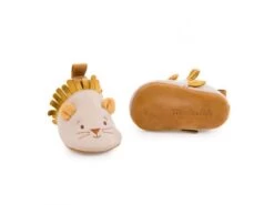Moulin Roty 669756 - Chaussons Cuir Lion Beige Sous Mon Baobab 18/24 M -Boutique bébé moulin roty 669756 chaussons cuir lion beige sous mon baobab 18 24 m accessoires de mode 900 3