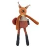 Moulin Roty 675006 - Doudou-hochet écureuil Pomme Des Bois -Boutique bébé moulin roty 675006 doudou hochet ecureuil pomme des bois jouets d eveil 900
