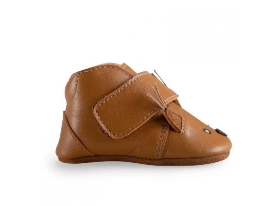 Moulin Roty 675014 - Chaussons Cuir écureuil Camel Pomme Des Bois 18/24 M 6 Moulin Roty 675014 - Chaussons Cuir écureuil Camel Pomme Des Bois 18/24 M – Image 4