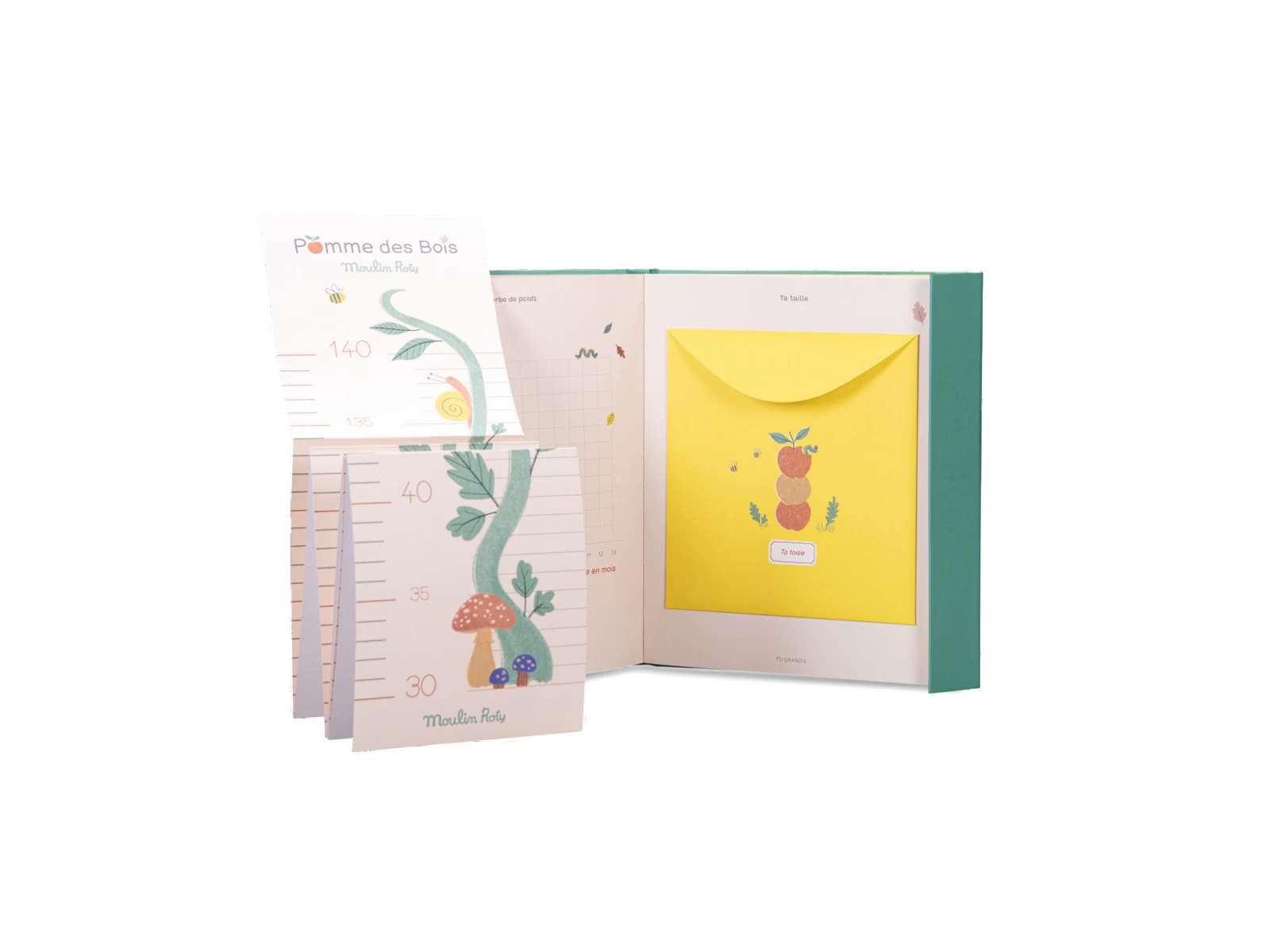 Moulin Roty 675085 - Livre De Naissance Pomme Des Bois (80 Pages) 6 Moulin Roty 675085 - Livre De Naissance Pomme Des Bois (80 Pages) – Image 4