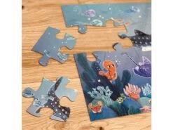 Moulin Roty 676441 - Puzzle Phosphorescent Sous La Mer (24 Pièces) Les Aventures De Paulie -Boutique bébé moulin roty 676441 puzzle phosphorescent sous la mer 24 pieces les aventures de paulie 900 1