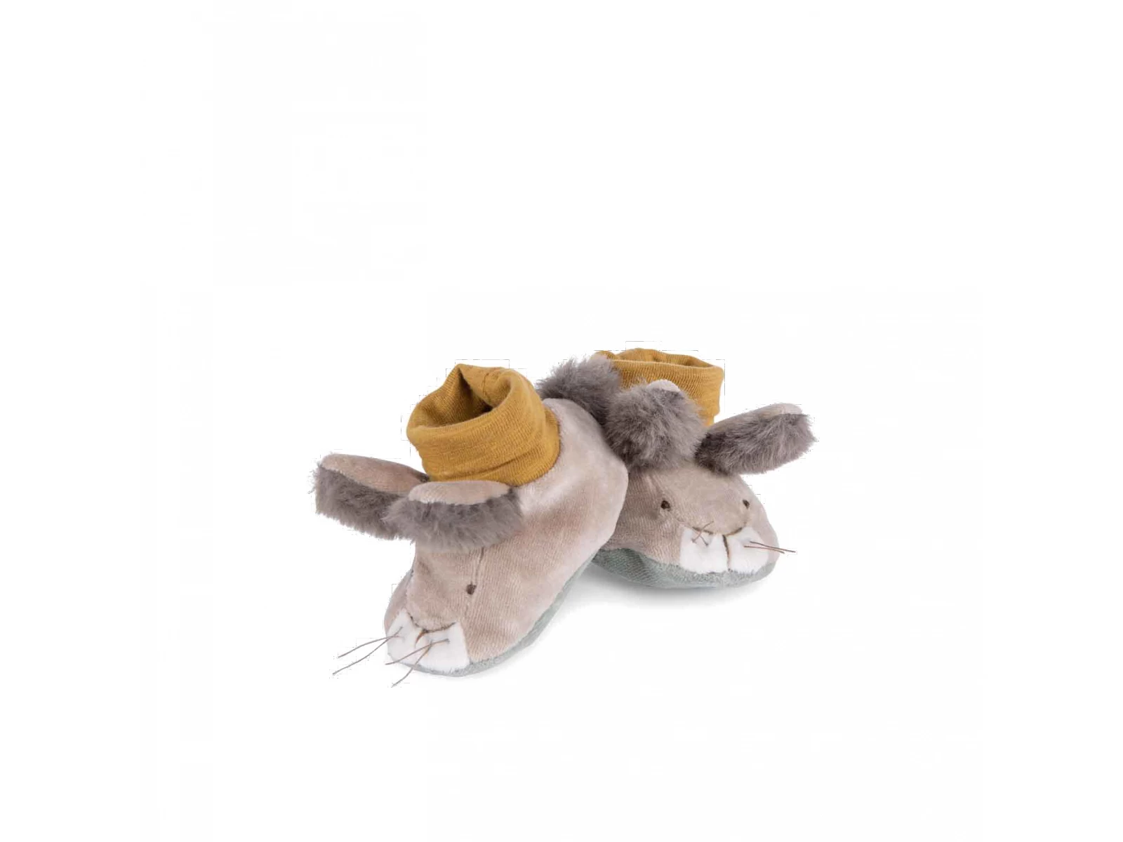 Moulin Roty 678010 - Chaussons Lapin Trois Petits Lapins 4 Moulin Roty 678010 - Chaussons Lapin Trois Petits Lapins – Image 2