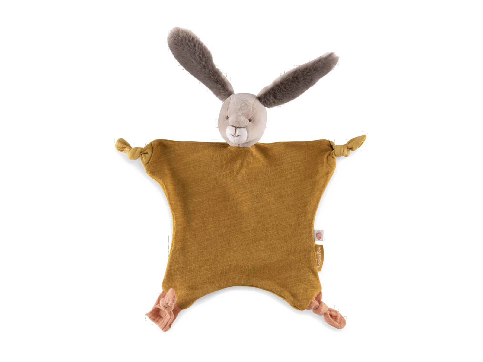 Moulin Roty 678017 - Doudou Lapin Ocre Trois Petits Lapins 4 Moulin Roty 678017 - Doudou Lapin Ocre Trois Petits Lapins – Image 2