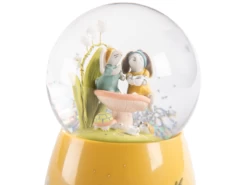 Moulin Roty 678176 - Boule à Neige Musicale Trois Petits Lapins -Boutique bébé moulin roty 678176 3