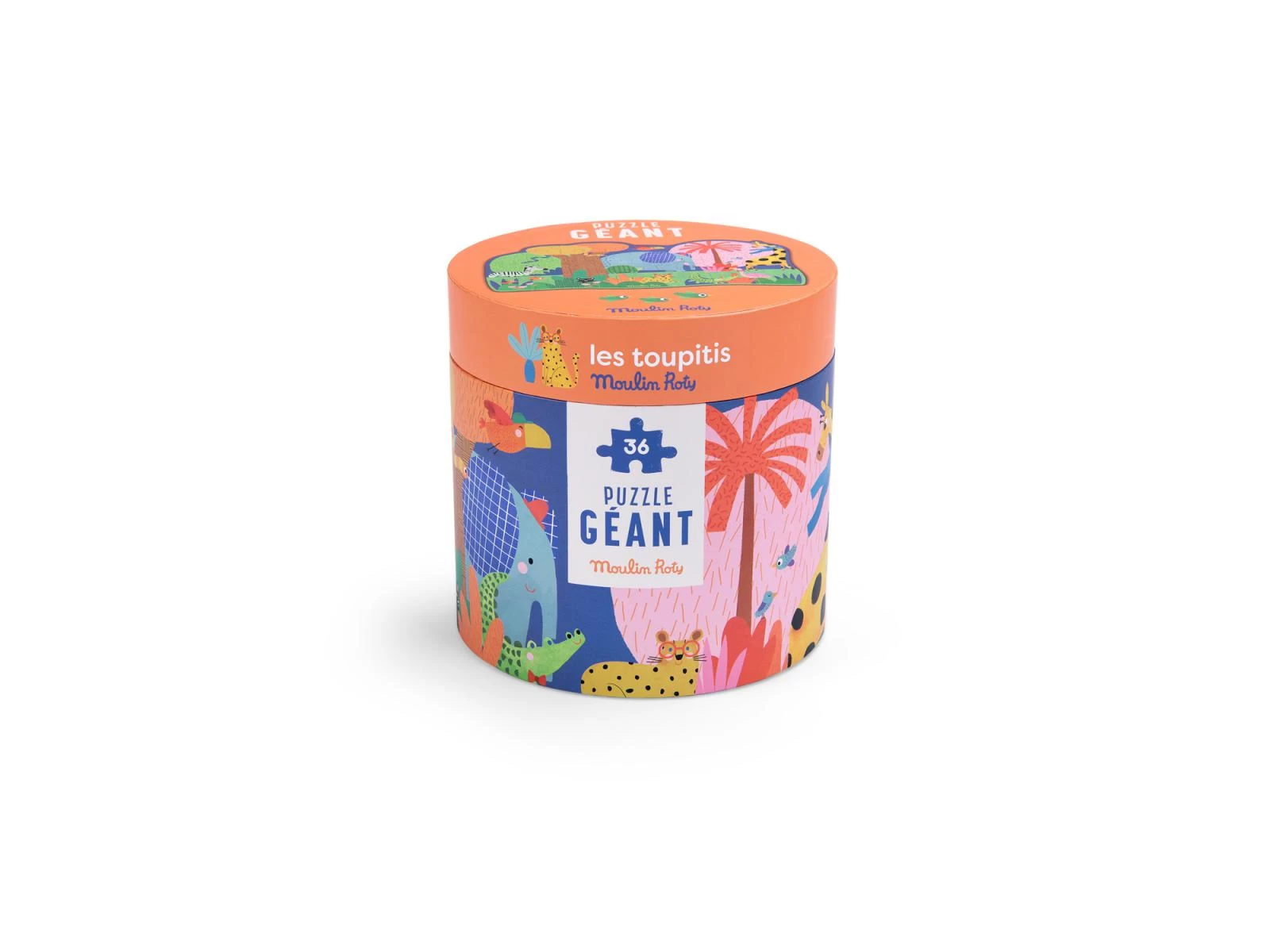 Moulin Roty 679441 - Puzzle Géant L'oasis Des Animaux (36 Pièces) Les Toupitis 3 Moulin Roty 679441 - Puzzle Géant L'oasis Des Animaux (36 Pièces) Les Toupitis