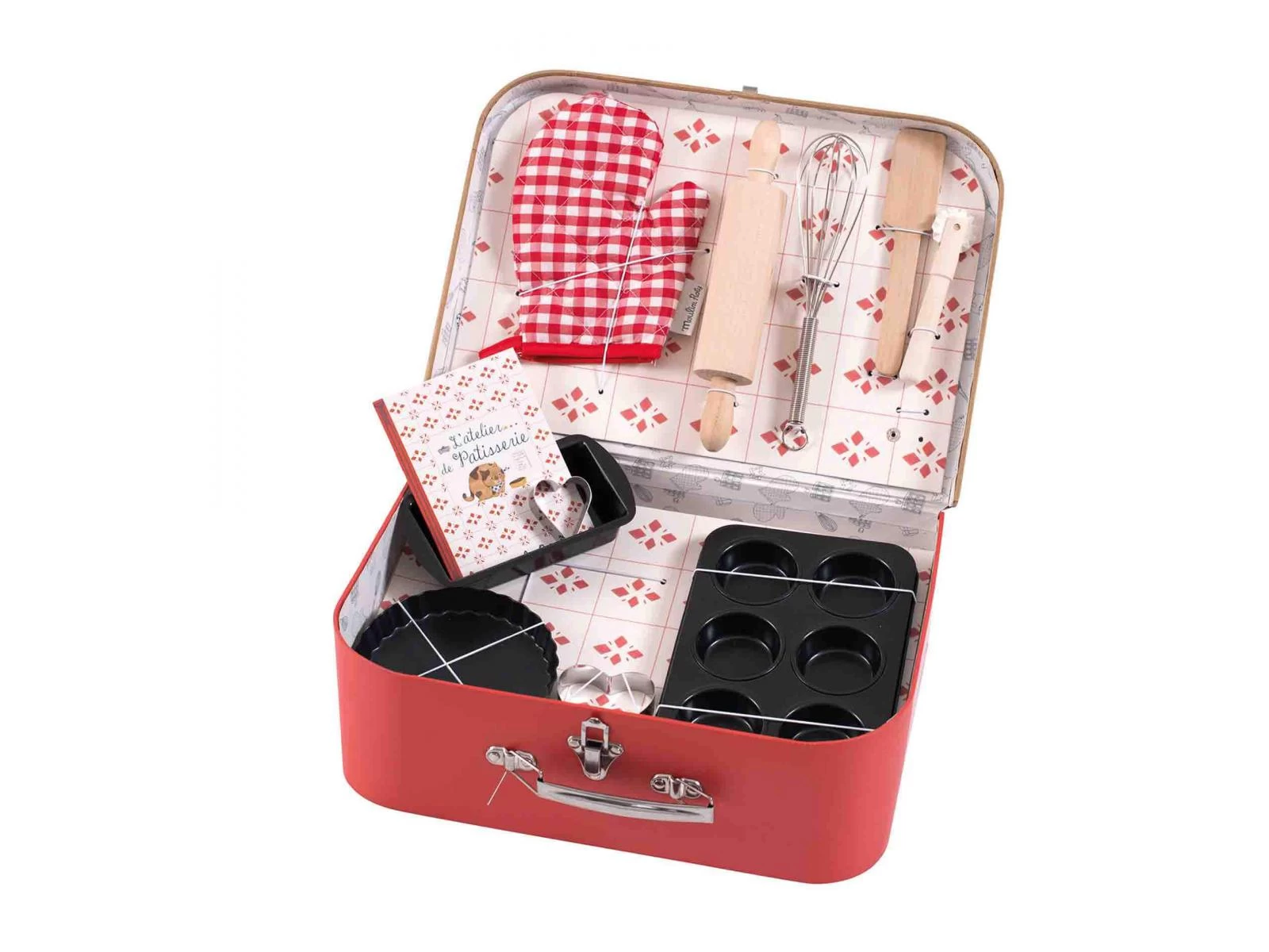 Moulin Roty 710405 - Valise Pâtisserie 4 Moulin Roty 710405 - Valise Pâtisserie – Image 2