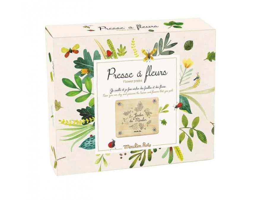 Moulin Roty 712210 - Presse à Fleurs Le Jardin Du Moulin 4 Moulin Roty 712210 - Presse à Fleurs Le Jardin Du Moulin – Image 2