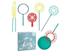 Moulin Roty 713360 - Set De Bulles Géantes Aujourd'hui C'est Mercredi