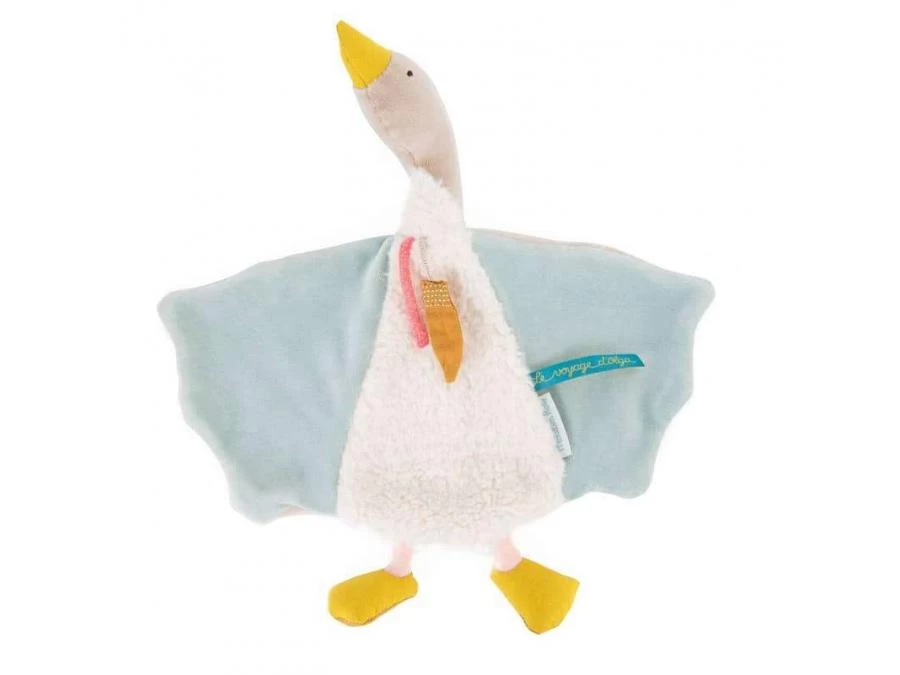 Moulin Roty 714015 - Doudou Oie Olga Le Voyage D'Olga 4 Moulin Roty 714015 - Doudou Oie Olga Le Voyage D'Olga – Image 2
