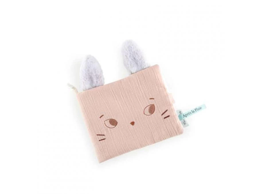 Moulin Roty 715072 - Album Photo Textile Rose Après La Pluie 3 Moulin Roty 715072 - Album Photo Textile Rose Après La Pluie