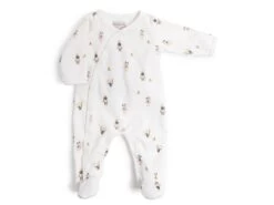 Moulin Roty 715807 - Pyjama 12m Velours Personnages Après La Pluie