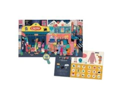 Moulin Roty 716441 - Puzzle Tous Au Cinoche ! (200 Pièces) Les Schmouks -Boutique bébé moulin roty 716441 puzzle tous au cinoche 200 pieces les schmouks 1600 2