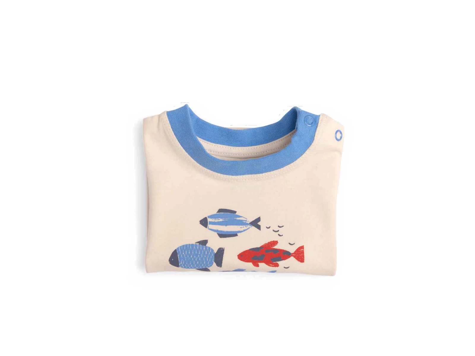 Moulin Roty 719782 - HELIO Tee-shirt 24m Jersey écru Motif Poissons- 24 Mois 5 Moulin Roty 719782 - HELIO Tee-shirt 24m Jersey écru Motif Poissons- 24 Mois – Image 3