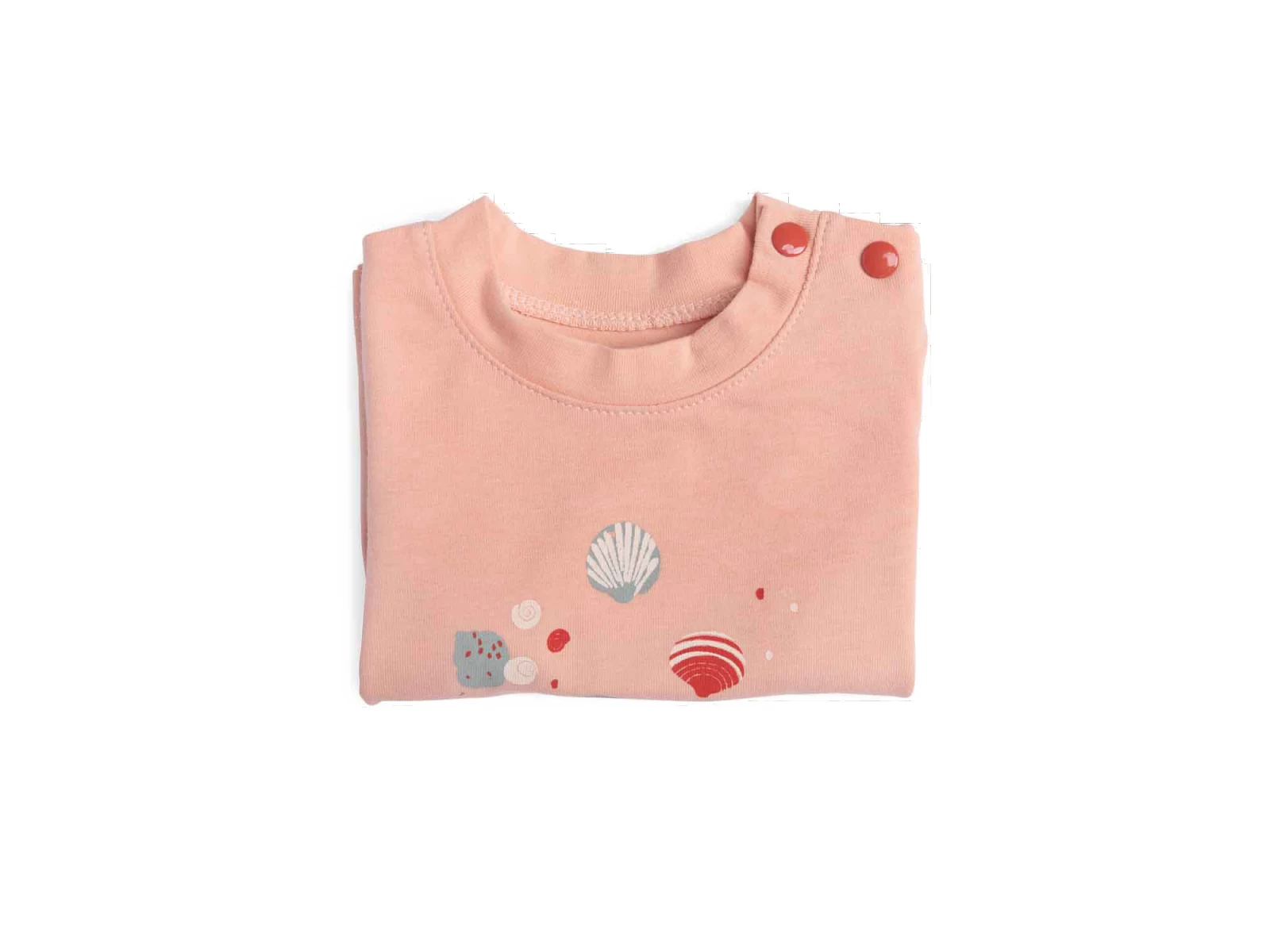 Moulin Roty 719792 - HELINE Tee-shirt 12m Jersey Rose Motif Coquillages - 12 Mois 4 Moulin Roty 719792 - HELINE Tee-shirt 12m Jersey Rose Motif Coquillages - 12 Mois – Image 2
