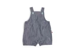 Moulin Roty 719835 - HIPPOLYTE Salopette 18m Coton Rayé- 18 Mois